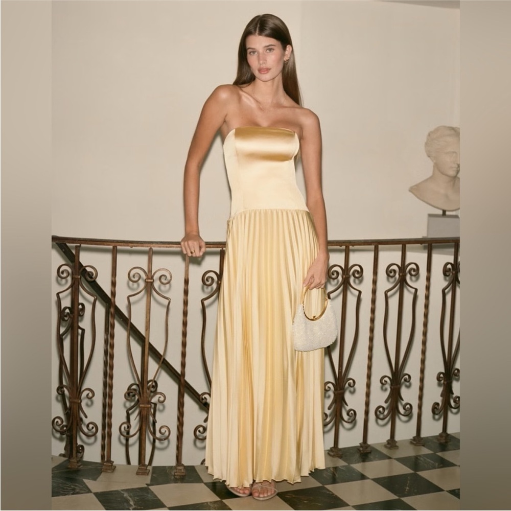 Abercrombie & Fitch Giselle Drop Waist Maxi Dress